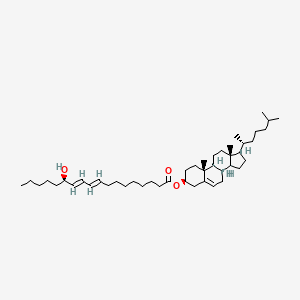 Chemical structure of 13(R)-HODE cholesteryl ester