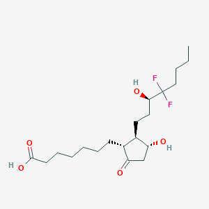 Chemical structure of 15-Hydroxy Lubiprostone
