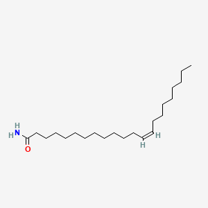 Chemical structure of Erucamide
