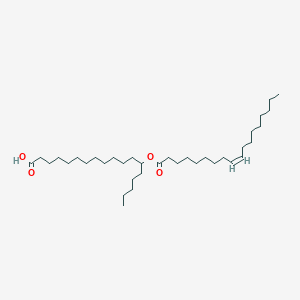 Chemical structure of 13-OAHSA