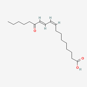 Chemical structure of 13-OxoODE