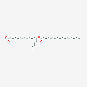 Chemical structure of 13-SAHSA