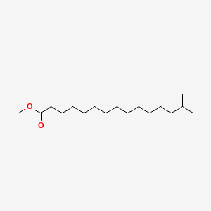 Chemical structure of Methyl 14-methylpentadecanoate