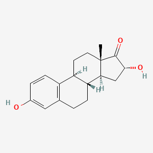 Chemical structure of 16α-hydroxy Estrone