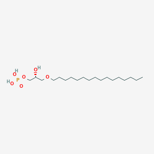 Chemical structure of 1-Hexadecyl Lysophosphatidic Acid
