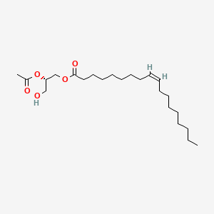 Chemical structure of 1-Oleoyl-2-acetylglycerol