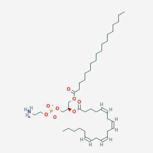 Chemical structure of 1-Stearoyl-2-Arachidonoyl-sn-glycero-3-PE