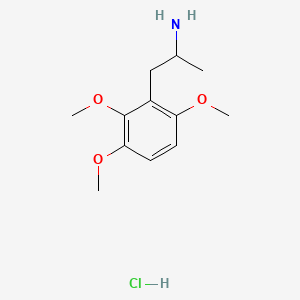 Chemical structure of 2,3,6-Trimethoxyamphetamine (hydrochloride)