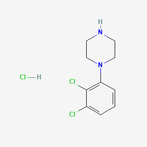 Chemical structure of (2,3-Dichlorophenyl)piperazine, chloride