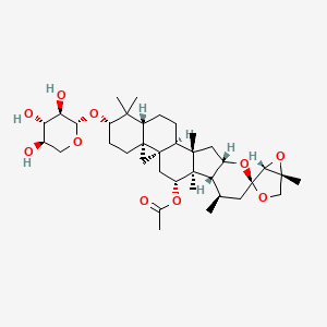Chemical structure of 26-Deoxyactein