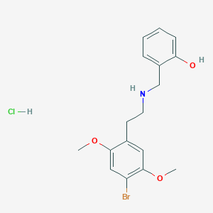 Chemical structure of 25B-NBOH (hydrochloride)