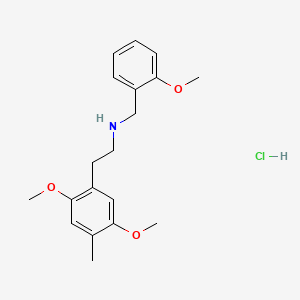 Chemical structure of 25D-Nbome hydrochloride