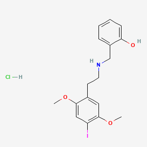 Chemical structure of 25I-Nboh hydrochloride