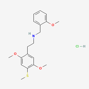 Chemical structure of 25T-NBOMe (hydrochloride)