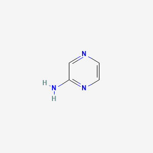 Chemical structure of Aminopyrazine