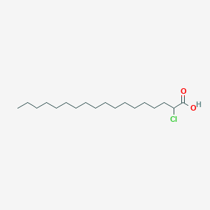 Chemical structure of 2-chloro Stearic Acid