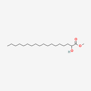 Chemical structure of Methyl 2-hydroxyoctadecanoate