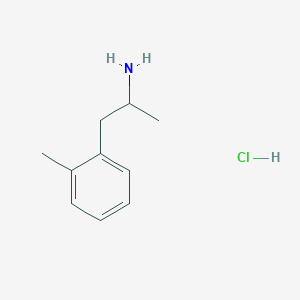 Chemical structure of Ortetamine Hydrochloride