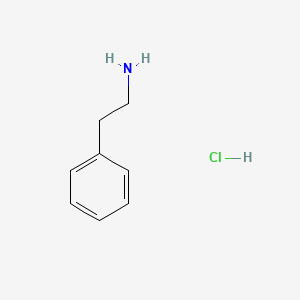 Chemical structure of 2-Phenethylamine (hydrochloride)