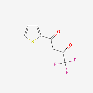 Chemical structure of Thenoyltrifluoroacetone
