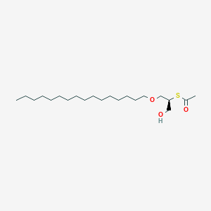 Chemical structure of 2-thioacetyl MAGE