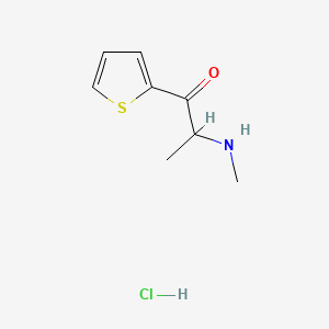 Chemical structure of 2-Thiothinone hydrochloride