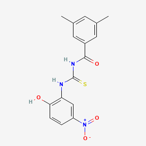 Chemical structure of 3,5-dimethyl PIT-1