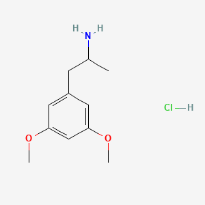 Chemical structure of 3,5-DMA (hydrochloride)