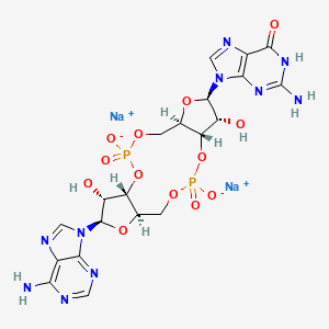 Chemical structure of cGAMP disodium
