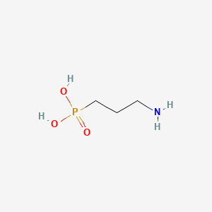Chemical structure of 3-Aminopropylphosphonic Acid