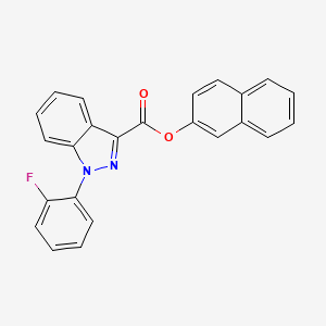 Chemical structure of 3-CAF