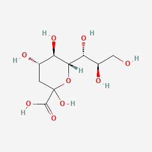 Chemical structure of Keto-Deoxy-Nonulonic acid