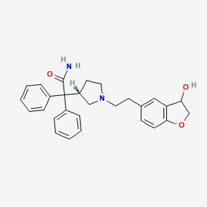 Chemical structure of 3-hydroxy Darifenacin
