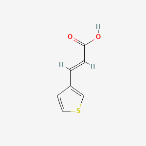Chemical structure of 3-thio-Pheneacrylic Acid