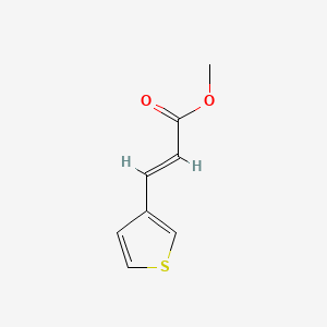 Chemical structure of 3-thio-Pheneacrylic Acid methyl ester