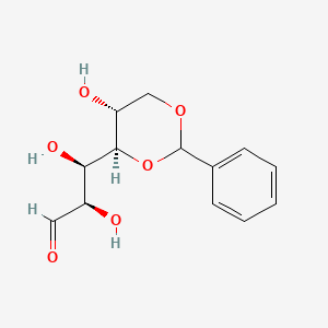 Chemical structure of 4,6-O-Benzylidenehexose