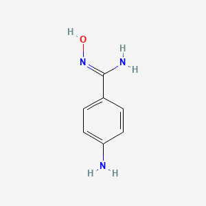 Chemical structure of 4-amino Benzamidoxime