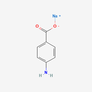 Chemical structure of Sodium 4-aminobenzoate