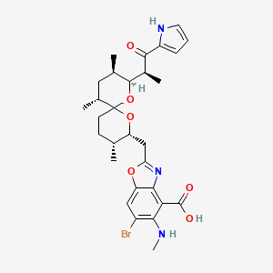 Chemical structure of 4-bromo A23187
