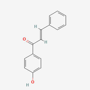 Chemical structure of 4'-hydroxy Chalcone