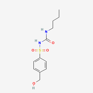 Chemical structure of Hydroxytolbutamide