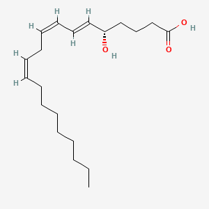 Chemical structure of 5(S)-HETrE
