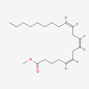 Chemical structure of Methyl icosa-5,8,11-trienoate