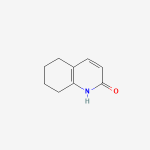 Chemical structure of 5,6,7,8-tetrahydro-2-Quinolone