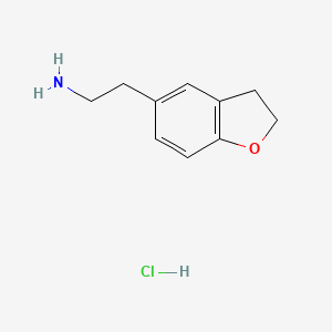 Chemical structure of 5-AEDB (hydrochloride)