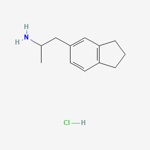 Chemical structure of 5-APDI (hydrochloride)
