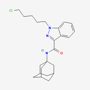 Chemical structure of 5c-Apinaca