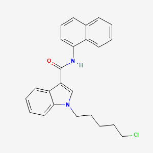 Chemical structure of 5-chloro NNEI