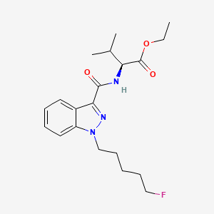 Chemical structure of 5-fluoro AEB