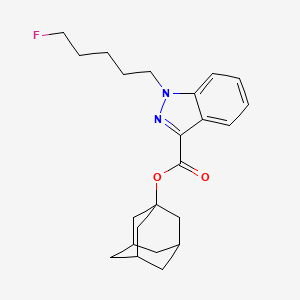 Chemical structure of 5-fluoro APINAC